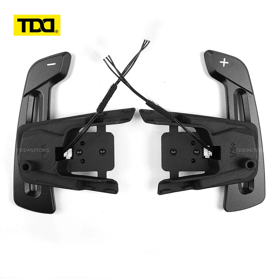 TDD Carbon Fiber Steering Wheel leather Alcantara For Volkswagen Golf 7 7.5 GTI GTD GTE R 2013-2020 Polo GTI Car Accessories