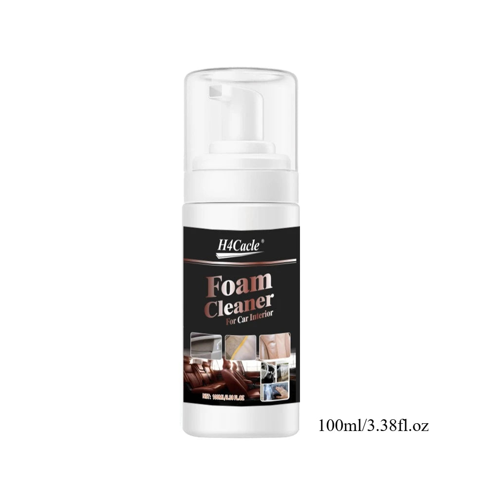 Multifunctional Foam Cleaner Car Interior Stain Removal and Cleaning Leather Seat Home Foam Cleaner Spray Maintenance Wash