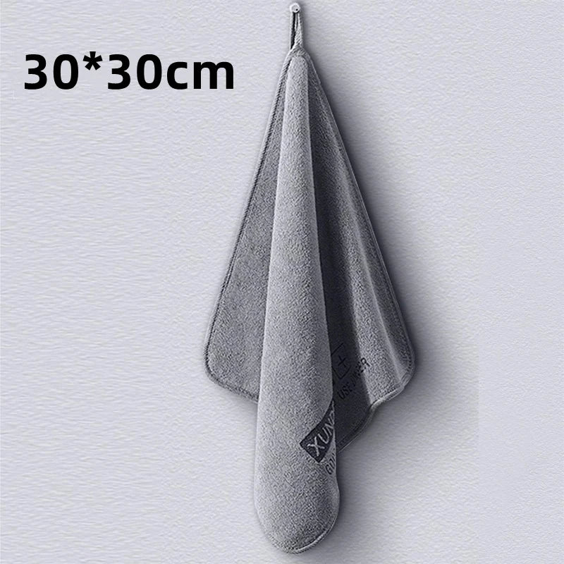 30x30/60CM Car Wash Microfiber Towel Car Cleaning Drying Cloth Hemming Car Care Cloth High-End Detailing Car Wash Towel For Auto