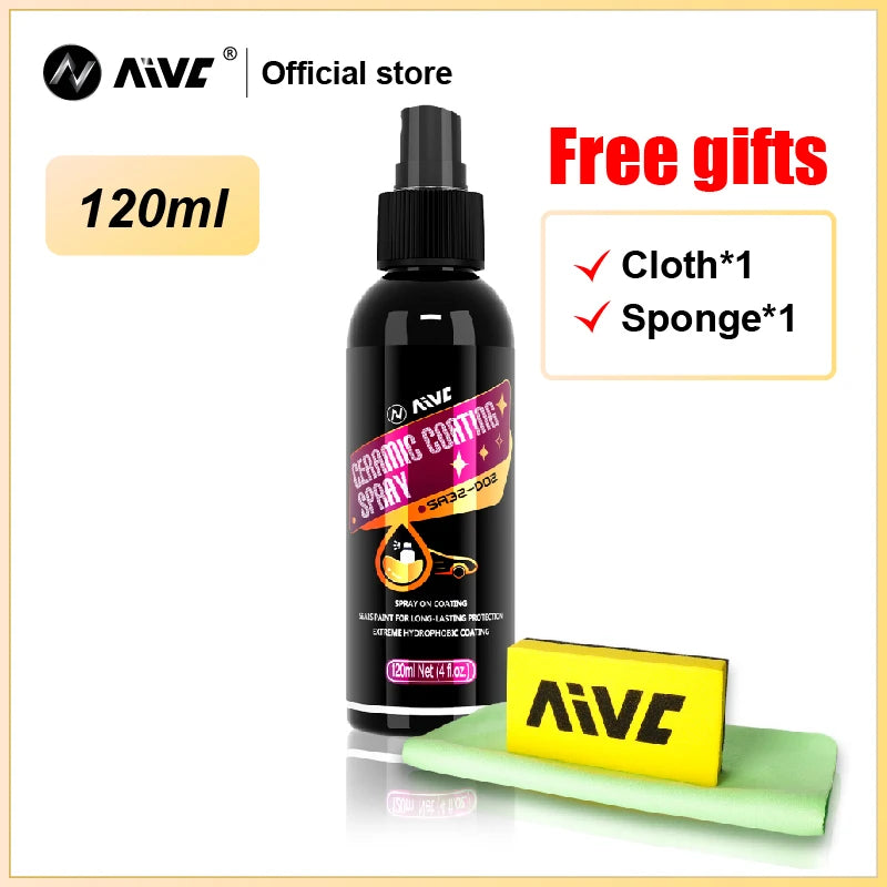 Car Nano Ceramic Coating Spray Wax Polishing Liquid High Protection Hydrophobic Crystal Coating Scratch Repair Car Detailing