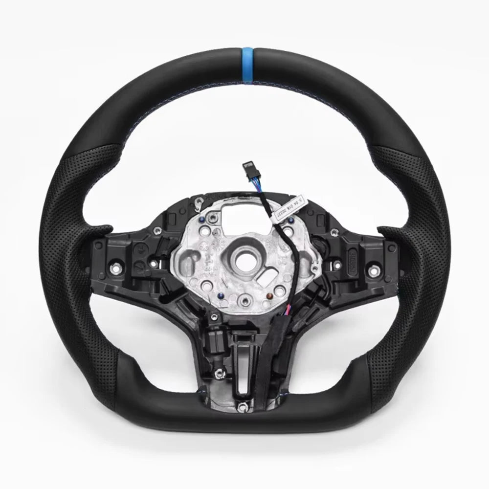 Full Leather Steering Wheel For BMW G20 G30 G31 G38 G32 G11 G12 G14 G15 G16 G29 G01 G02 G05 G06 G07 F90 F91 F92 F3