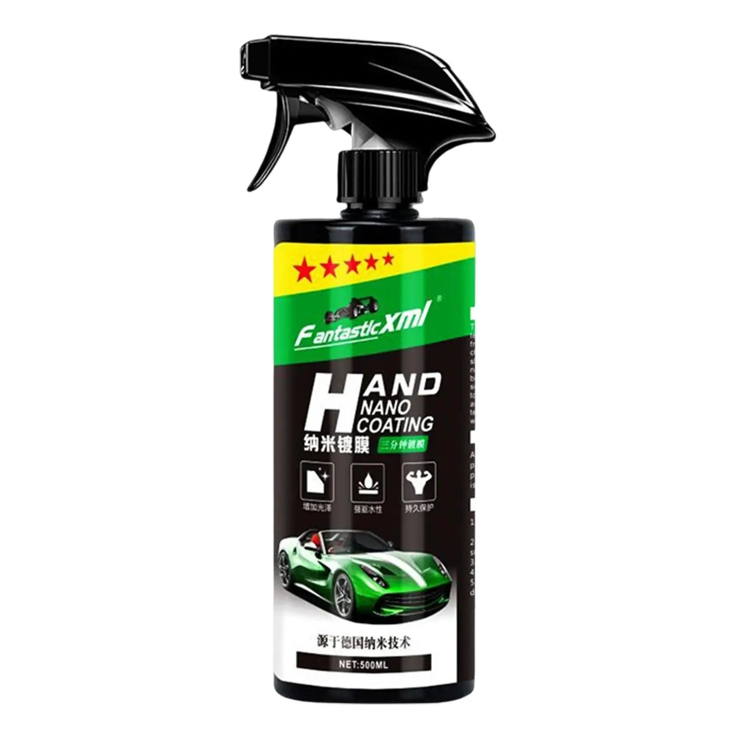 Ceramic Nano Coating Agent Spray Hydrophobic Coating Waterproof Car Wax Liquid Car Coating Agent Polish Nano Ceramic Coatin