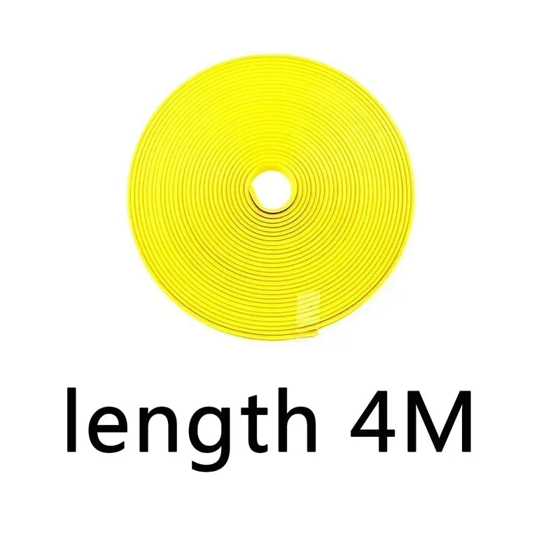 4M / 8M Car Rim Protect Strip Wheel Edge Protector bright Matte car Wheel Sticker General automotive wheel rim decorative strip