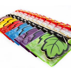 6PCS/3PCScar accessories interior Car Air Freshener Natural scented tea paper Auto Hanging Vanilla perfume fragrance Leaf Shape