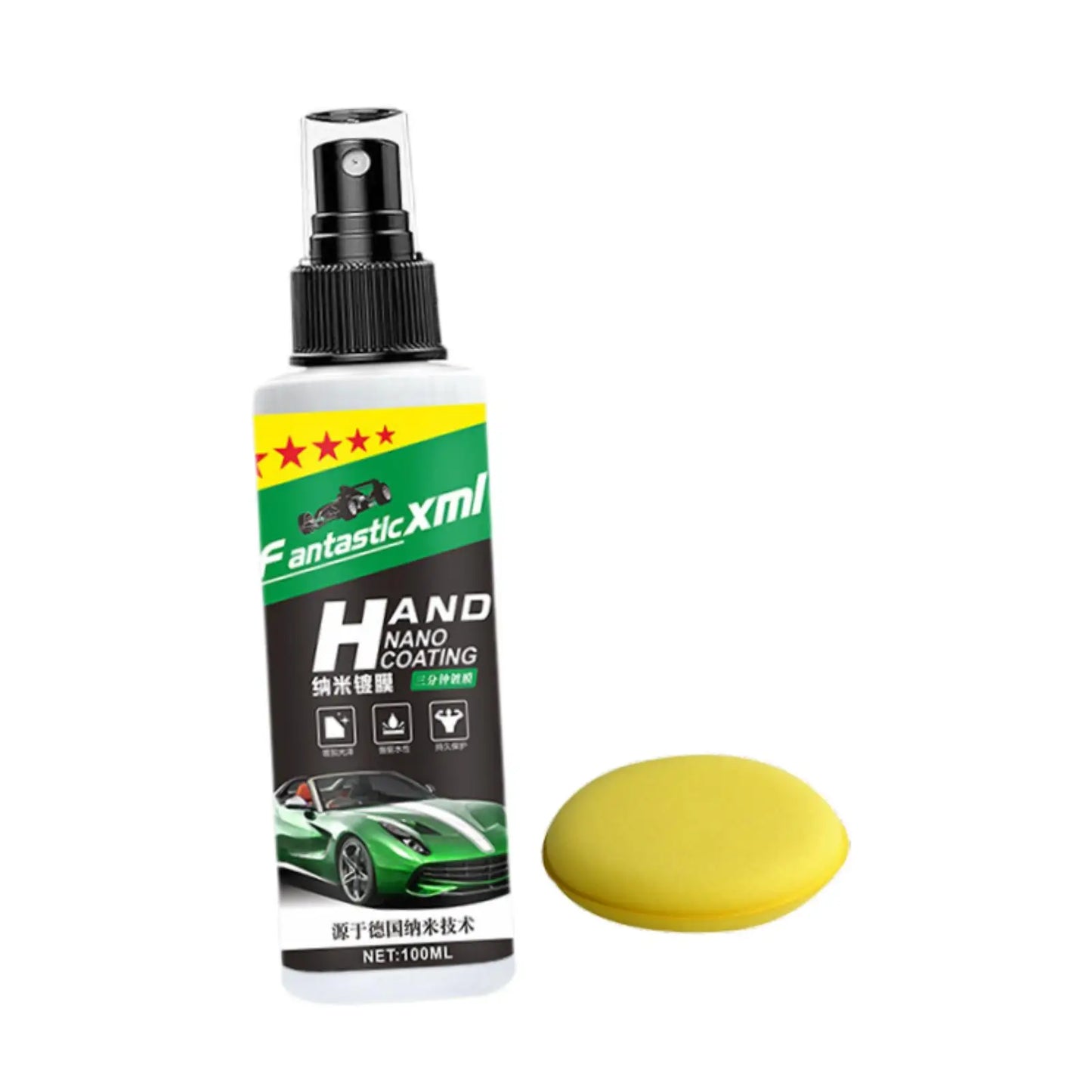 Ceramic Nano Coating Agent Spray Hydrophobic Coating Waterproof Car Wax Liquid Car Coating Agent Polish Nano Ceramic Coatin
