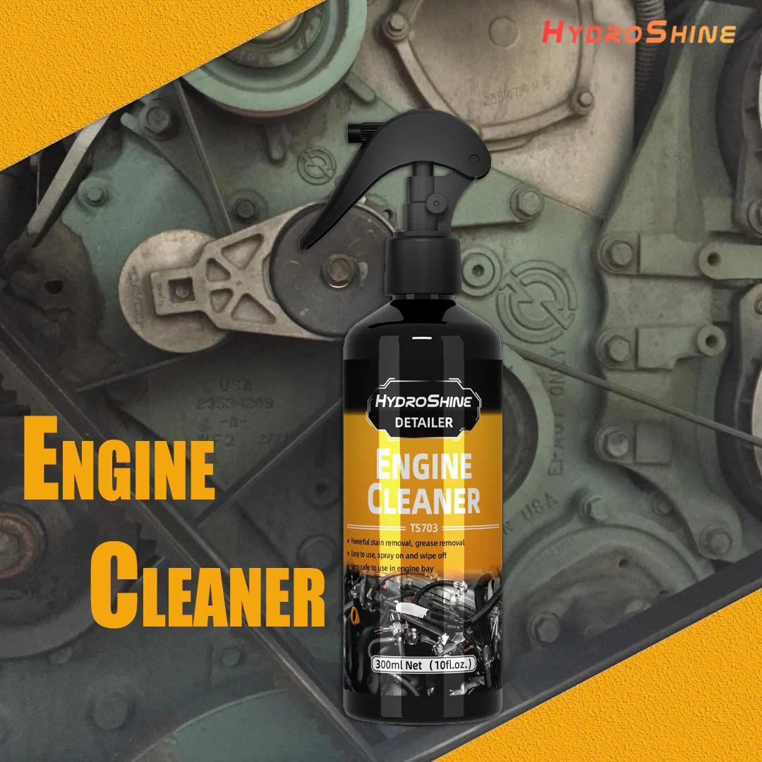 Hydroshine Engine Bay Cleaner Care Powerful Decontamination for Car Engine Compartment Cleaning Tool Heavy Oil Dust Clean Spray