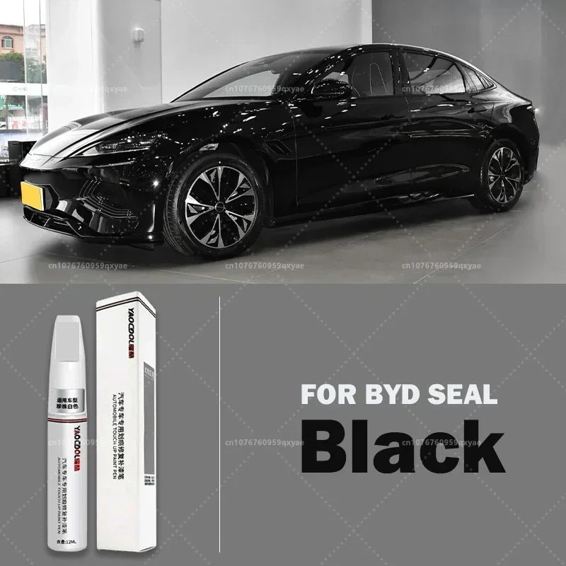 For BYD Seal Series Special Paint Pen Car Color Paint Repair Set Clear Paint Black Scratch Removal Repair Set