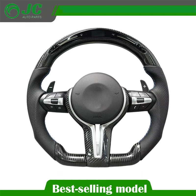 Hot Selling M Sport Steering Wheel For BMW M3 F30 F15 F16 F20 F21 F25 F26 M5 F10 F11 F06 F07 F12 F13 F01 E70 E87 E81 E90 E91 E92