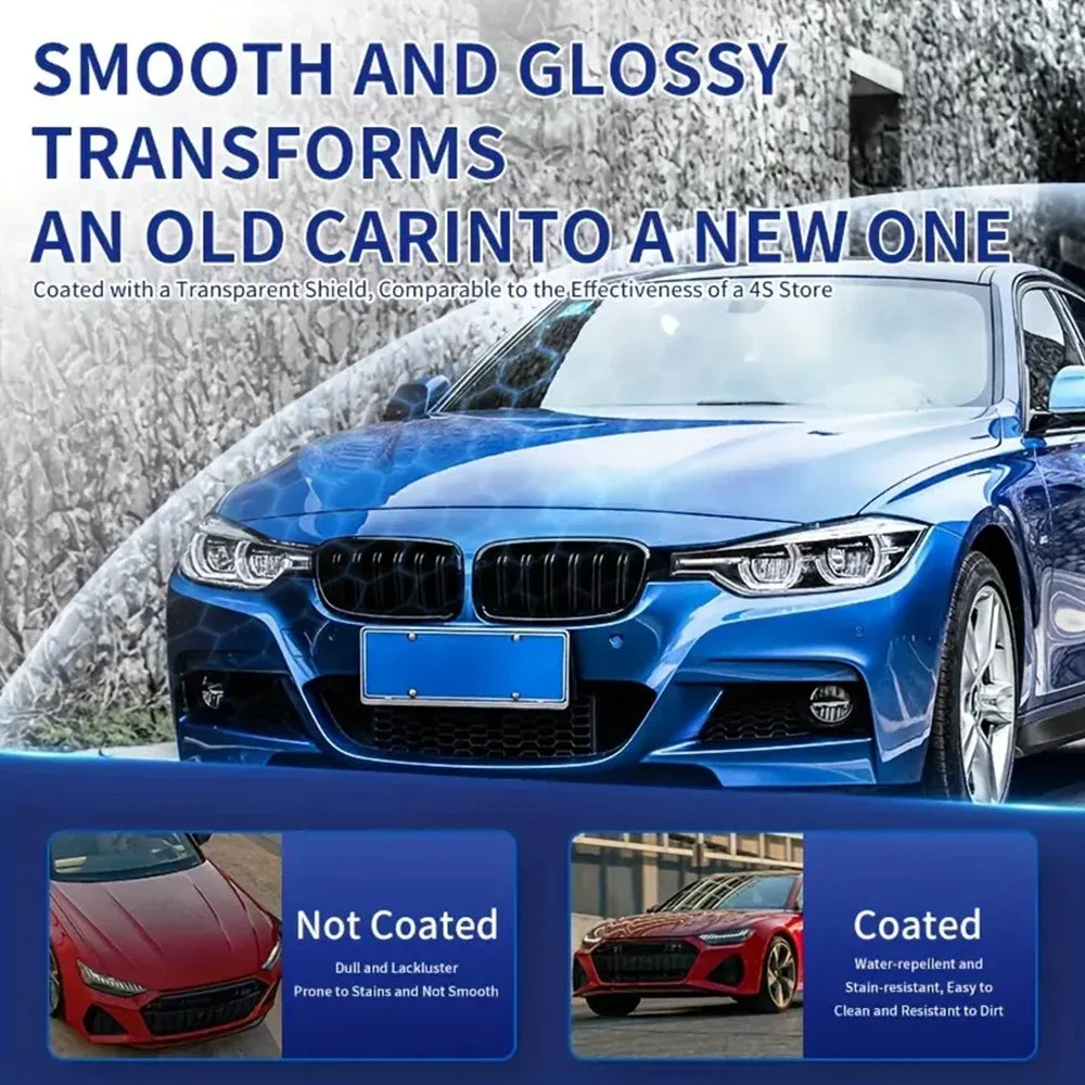 500ml Car Rapid Nano Ceramic Coating Agent Spray Quick Effect Paint Polisher Anti Scratch Intense Gloss Shine Waterproof Wax