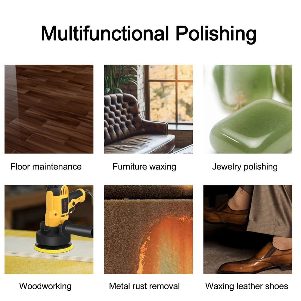 Car Polishing Machine Car Waxing Tool Stepless Speed Adjustable Car Polisher Auto Polishing Machine High Efficiency Waxing Tool