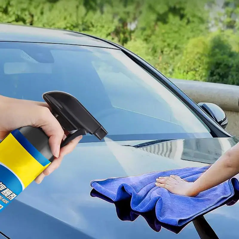 500ml Car Nano Coating Liquid Paint Polishing Wax Waterproof Layer Quick Effect Stains Removal Spray for Trucks Motorcycles