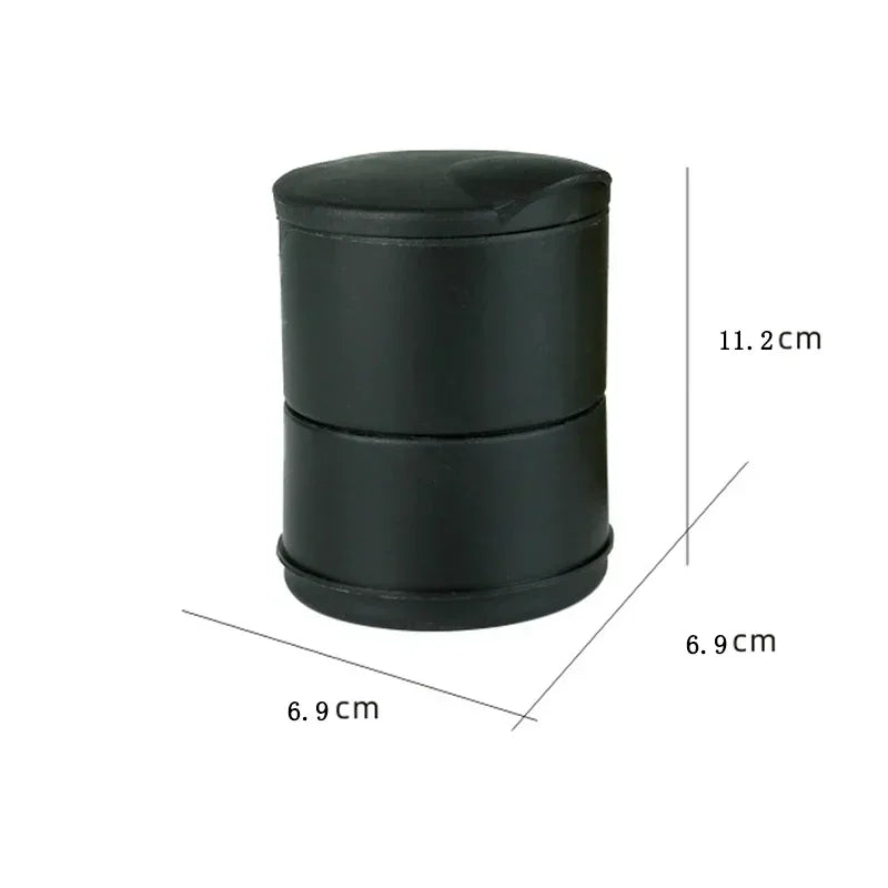 Portable Car LED Ashtray Garbage Storage Cup Cigarette Ashtray Holder Auto Interior Accessories Car LED Ash Tray Container