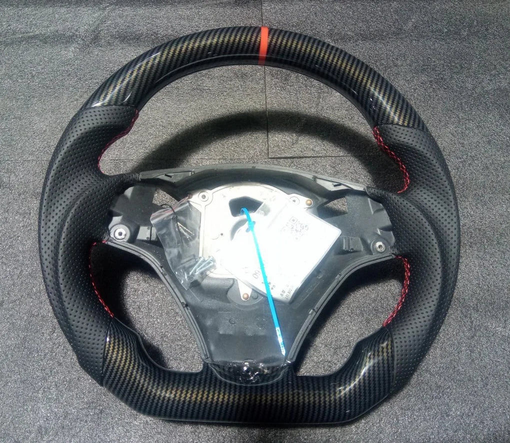 Steering Wheel For Bmw E92 E90 E89 E91 E93 330i 335i 328i M3 Series Steering Wheel Hydro-Dip Carbon Fiber Accessories 2005-2012