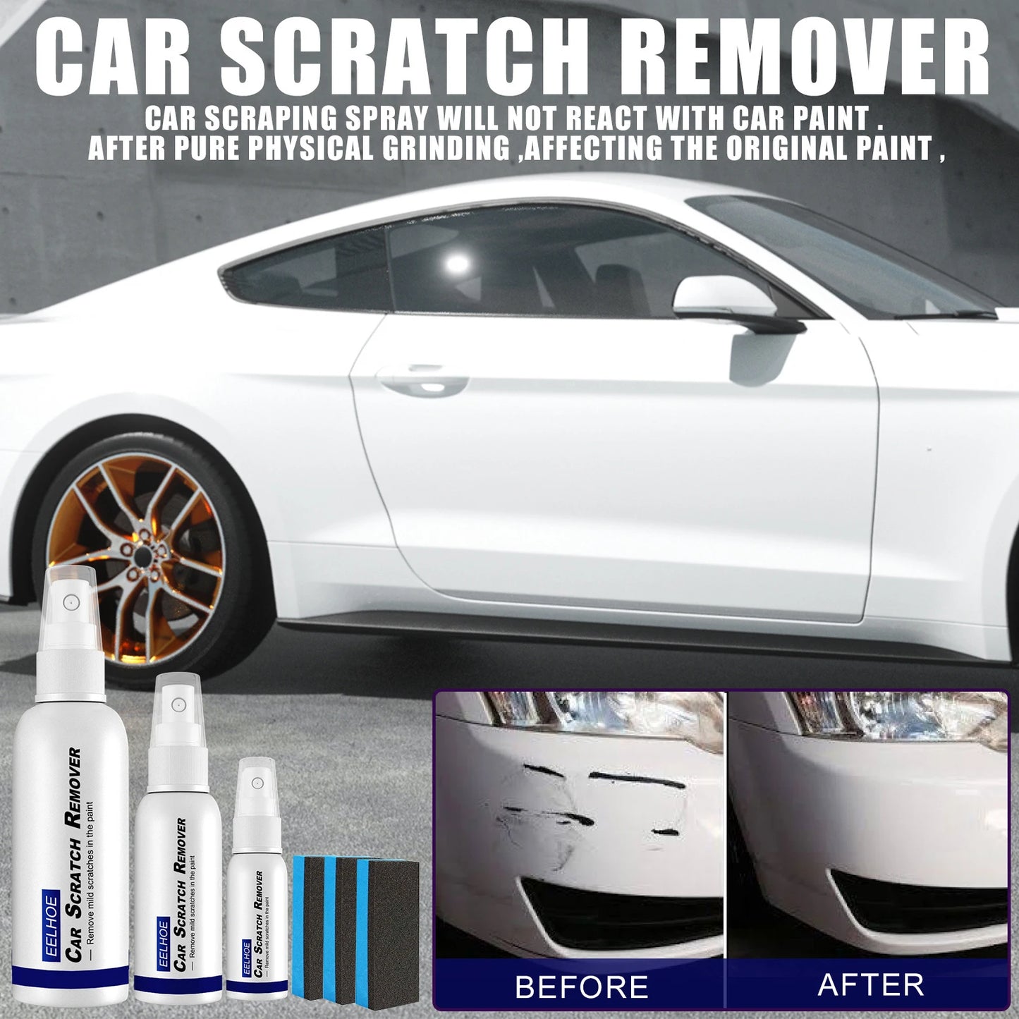 30/100ml Car Scratches Remover for repairing minor scratches Car Paint Care Products for Car Scratch repair Removal Tools