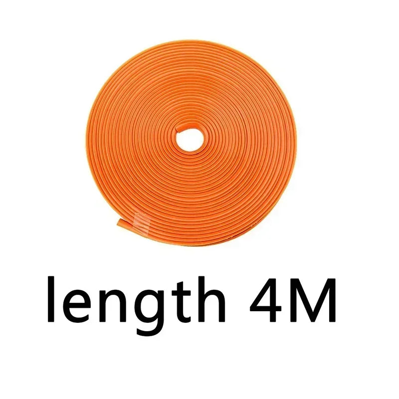 4M / 8M Car Rim Protect Strip Wheel Edge Protector bright Matte car Wheel Sticker General automotive wheel rim decorative strip