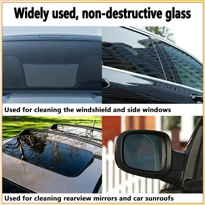 Car Glass Oil Film Remover Paste ST-E Auto Glass Film Coating Agent Anti-fog Glass Cleaner Windshield Polish  Auto Detailing