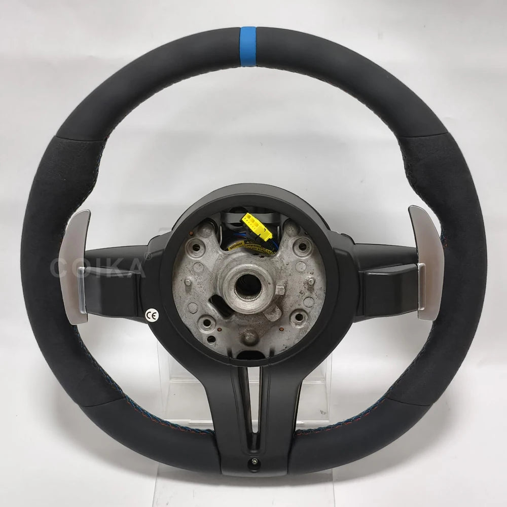 Half Alcantara Leather M Sport Steering Wheel For BMW F10 F11 F20 F21 F22 F25 F30 F31 F32 F33 F34 F36 F01 F06 F07 F12 F13 M3 M5