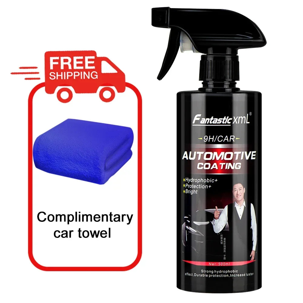 Ceramics for Cars Coating 500ML 9H Nano Liquid Glass Plated Crystal Hydrophobic Waterproof Polishing Paint Hardness Car Polish