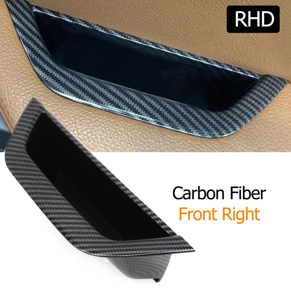LHD RHD Interior Driver Door Pull Handle Armrest Panel Storage Box Cover For BMW X3 X4 F25 F26 2011 2012 2013 2014 2015 2016