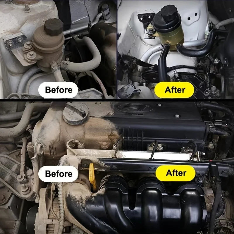 Car Engine Bay Cleaner Restorer Powerful Decontamination Cleaning Product For Engine Compartment Car Cleaning Polishing Product