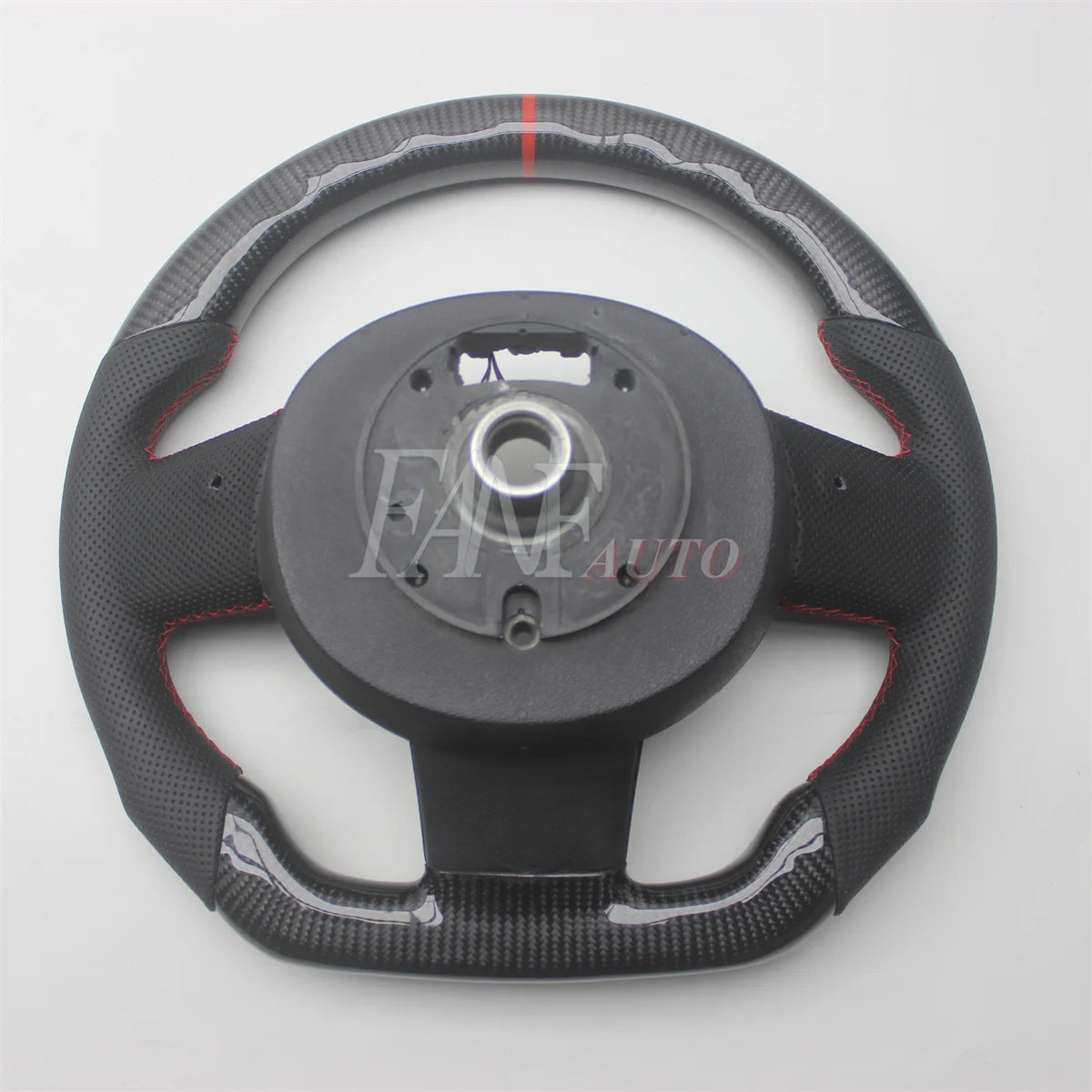 Replacement Real Carbon Fiber Steering Wheel with Leather for BMW MINI  R55 R56 R57 R58 R59 R60 R61