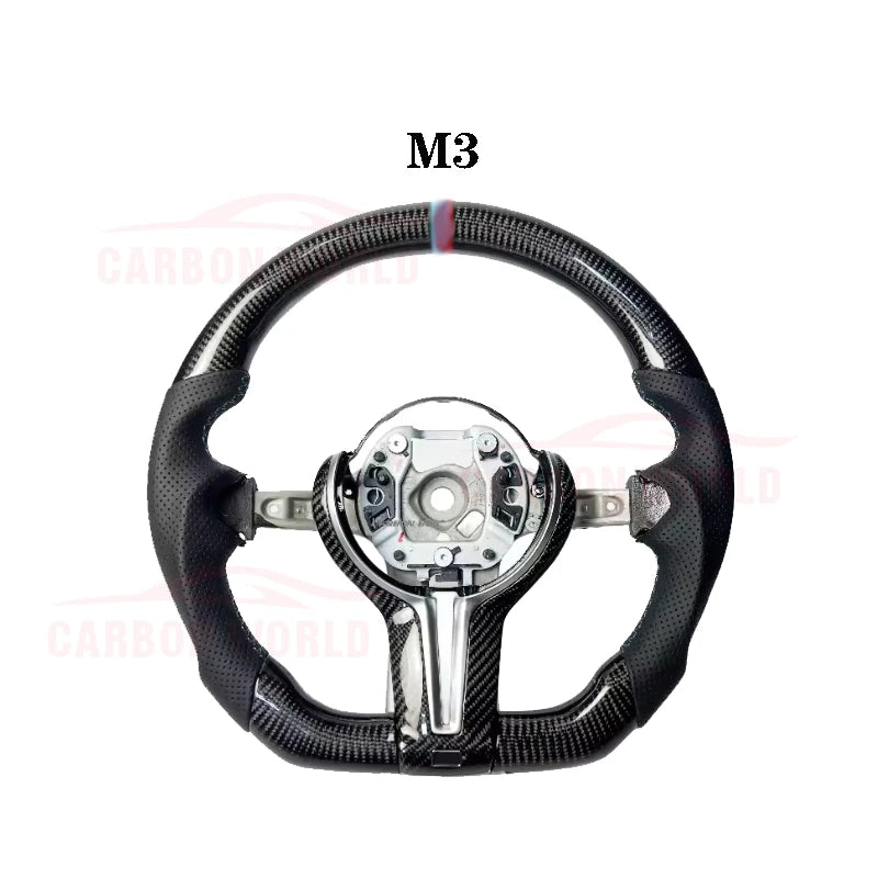 custom forged carbon fiber steering wheel Fof BMW M3 M4 M5 F30 F31 F32 F35 F36 F48 F52 F01 F02 F03 F10 F11 F13 F15 F16 F20 F21
