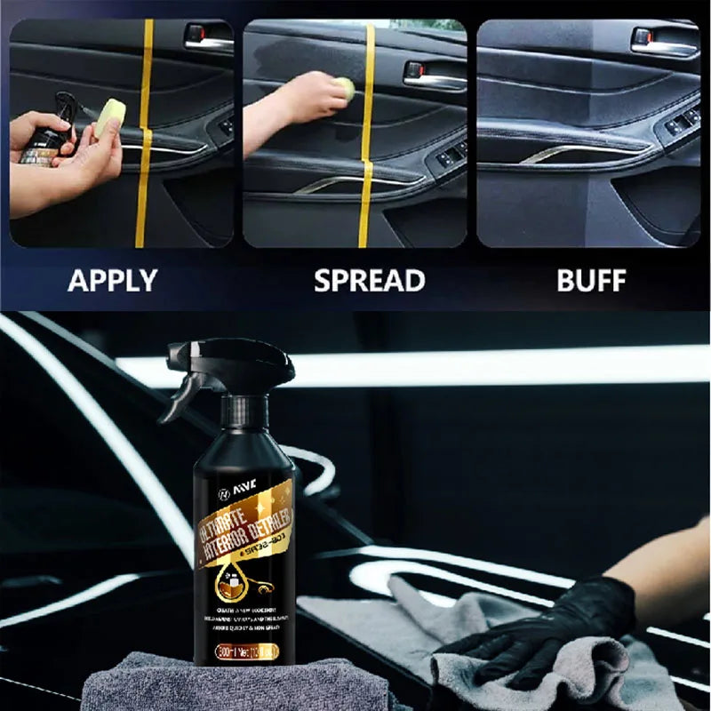 Plastic Restorer Back To Black Gloss Car Cleaning Products Plastic Leather Restore Car Interior Detailing Coating Agent