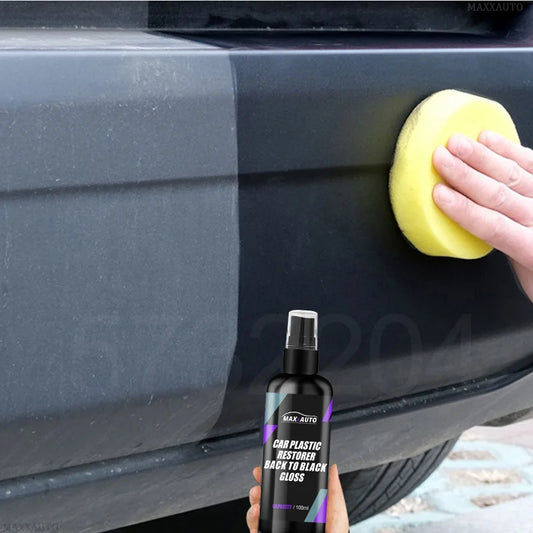 Car Plastic Restorer Back To Black Gloss Plastic Renovator Longlasting Coating Leather Restore Auto Polish Cleaning Products