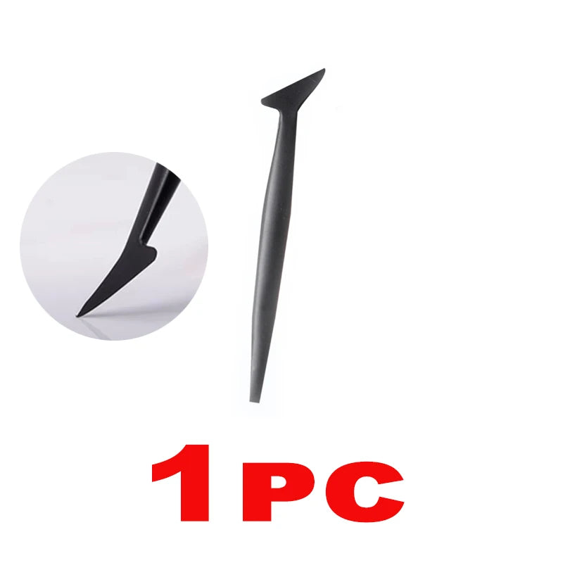 Car Micro Squeegee Curves Slot Tint Tool Set Car Stickers Wrap Vinyl Tools Auto Wrapping Film Installing Scraper Gasket Squeegee