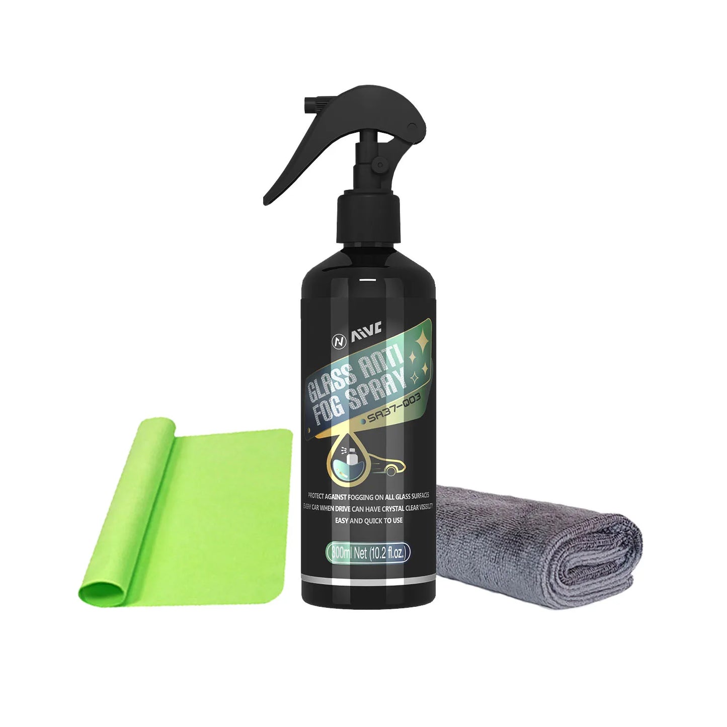 Glass Anti Fog Coating Spray Winter Car Interior Windshield Long Lasting Prevent Fogging Clear Vision Fog Repellent Mirror Clean