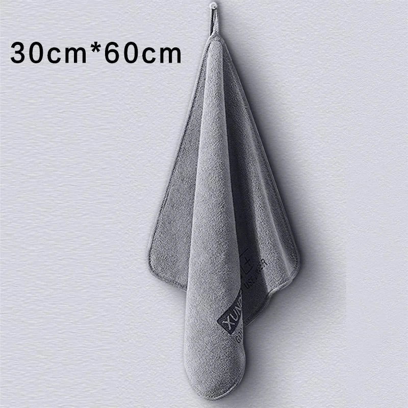 30x30/60CM Car Wash Microfiber Towel Car Cleaning Drying Cloth Hemming Car Care Cloth High-End Detailing Car Wash Towel For Auto