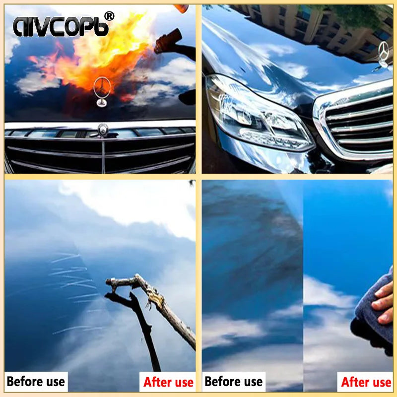 3 In 1 Auto Ceramic Coating Spray Car Nano Ceramic Coating Automobile Nano Spray Car Scratch Repair Body Compound Scratch Repair