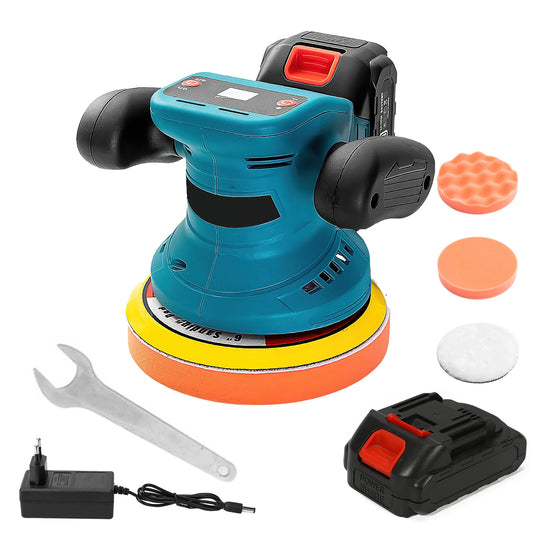 Car polishing machine 21V cordless polishing machine 480W car electric waxis maintenance wireless polishing machine