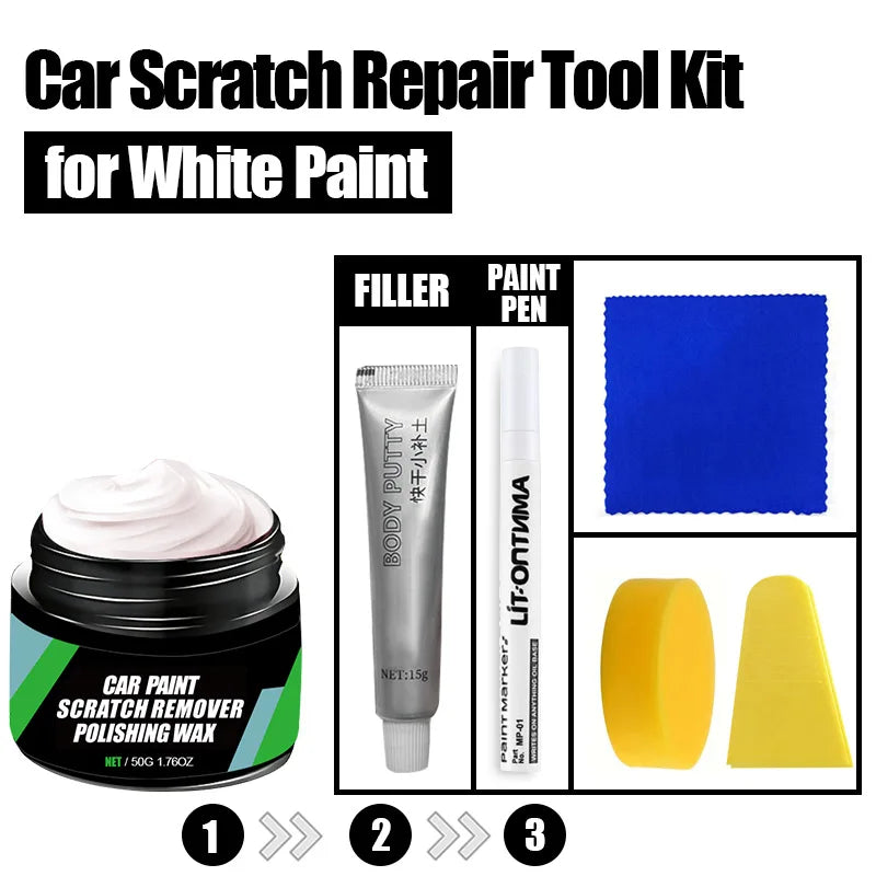 Car Scratch Remover Paint Care Tools Auto Swirl Remover Scratches Repair Polishing Auto Body Grinding Compound Anti Scratch Wax