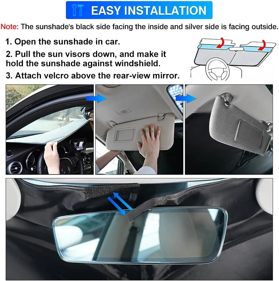 For Audi A6 A7 A8 Q3 A5 A7 A8 Car Windshield Sunshade Cover Front Window Sun Shade Visor Auto Interior UV Protection