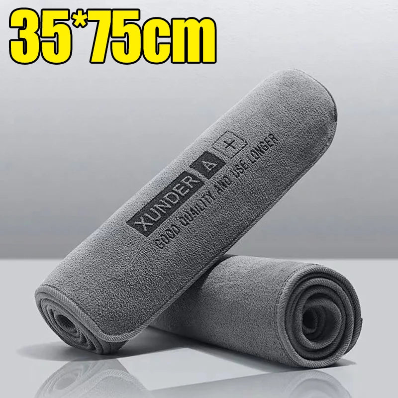 5/1PC High-end Microfiber Car Washing Towel Auto Cleaning Drying Cloth Hemming Car Care Detailing Cloth Water Absorption Car Rag