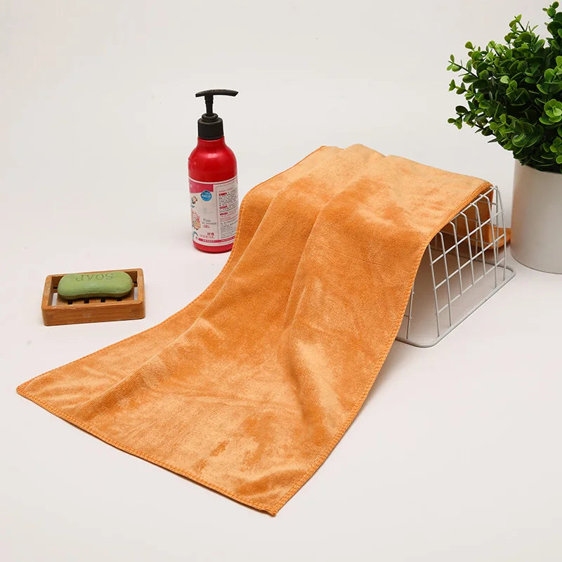 Microfiber Car Wash Cloth Thicken Automotive Cleaning Drying Towels Household Kitchen Absorbent Rags Car Clean Cloths Supplies