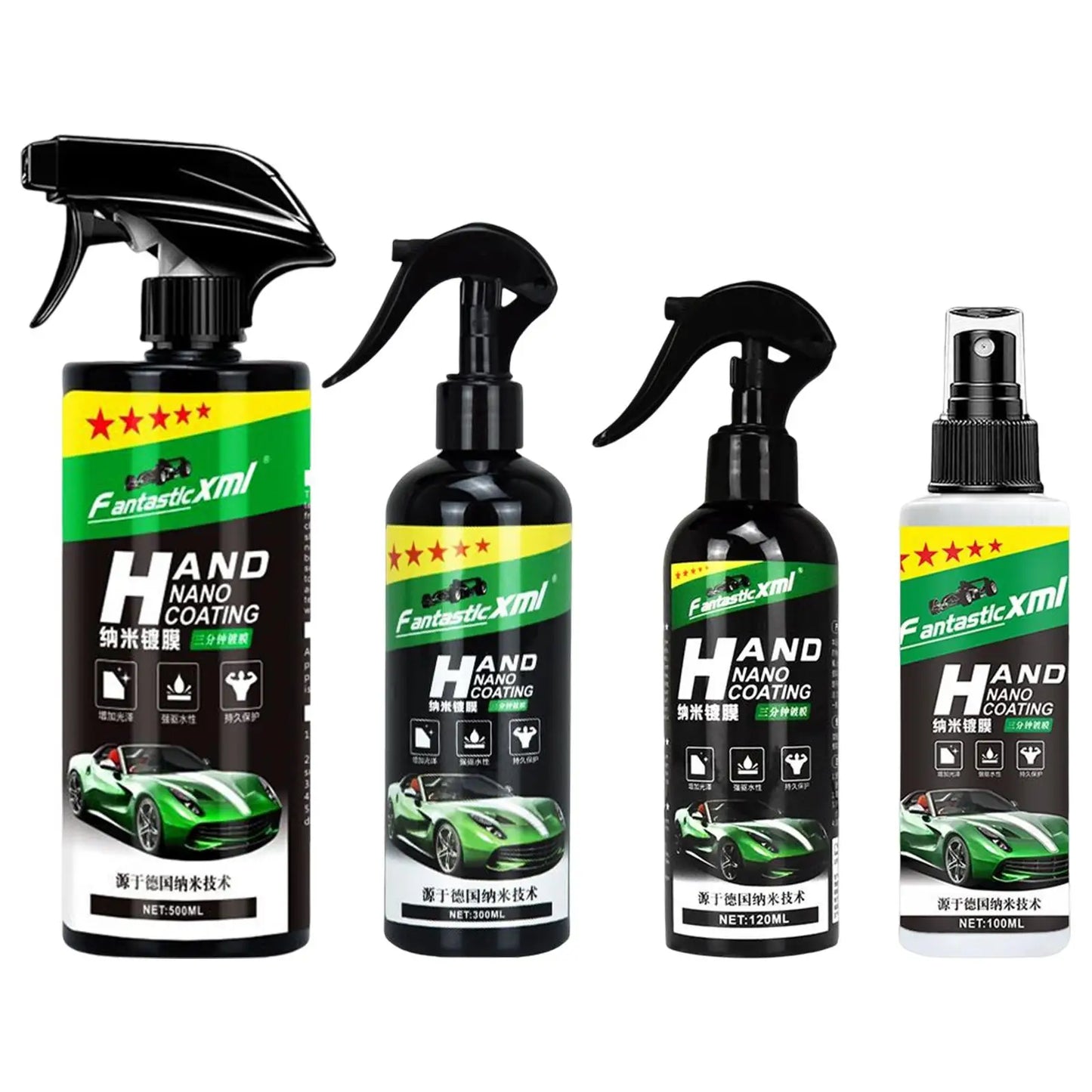 Ceramic Nano Coating Agent Spray Hydrophobic Coating Waterproof Car Wax Liquid Car Coating Agent Polish Nano Ceramic Coatin
