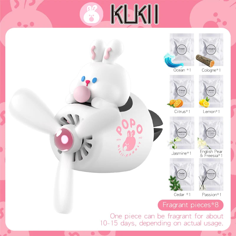 Bear pilot car air freshener flavor dog vent perfume diffuser fragrance scent  auto deroration acccessories aromatherapy auto