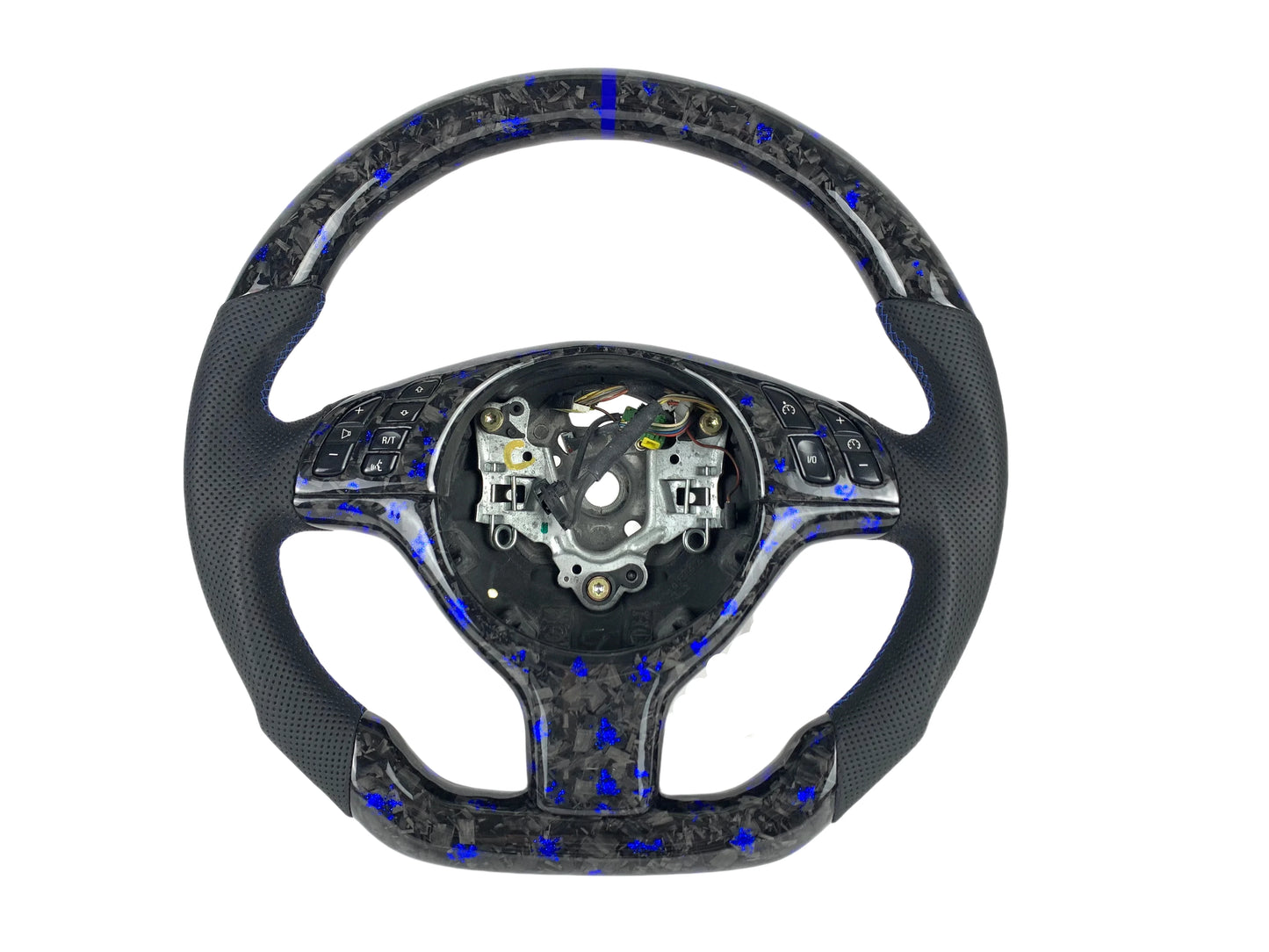 Carbon Fiber Car Steering Wheel with LED Display for BMW E46 M3 E38 E39 E46 E53 318 320 325 330 Customized Accessory