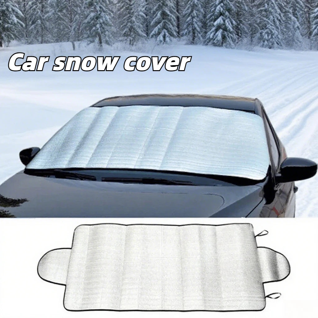150cm x 70cm Universal Car Front Windshield Cover Auto Sunshade Snow Ice Protection Cover Winter Summer Windshield Shield