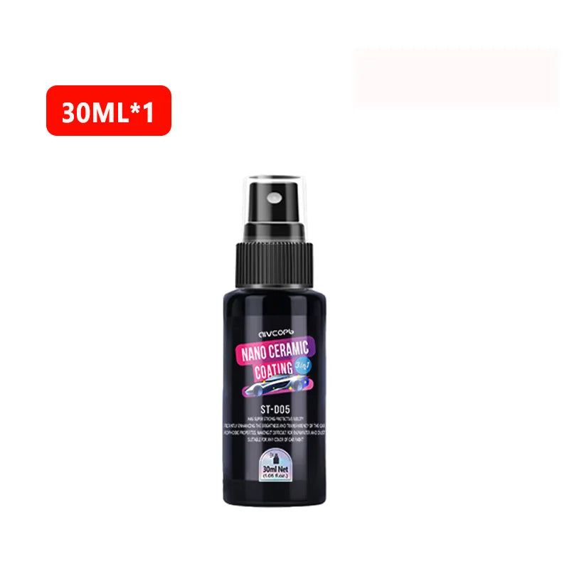3 In 1 Ceramic Car Coating Spray Nano Ceramic Coating For Auto Paint Care Crystal Durable Protection Paintwork Shine Shield