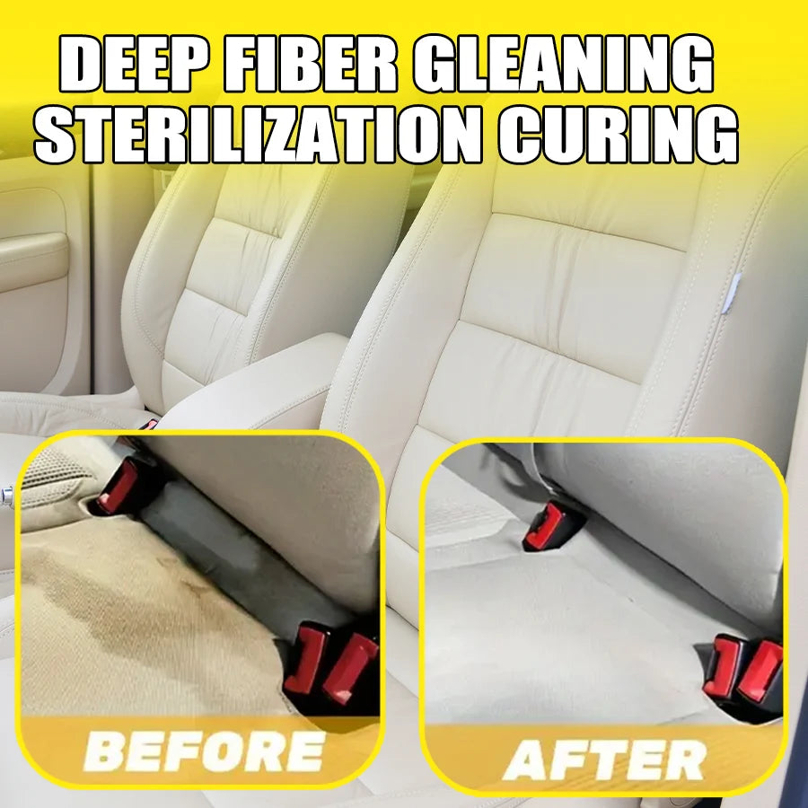 Car Interior Cleaner Agent Ceiling Cleaner Leather Flannel Woven Fabric Water Free Multipurpose Auto Dash Cleaning Tool