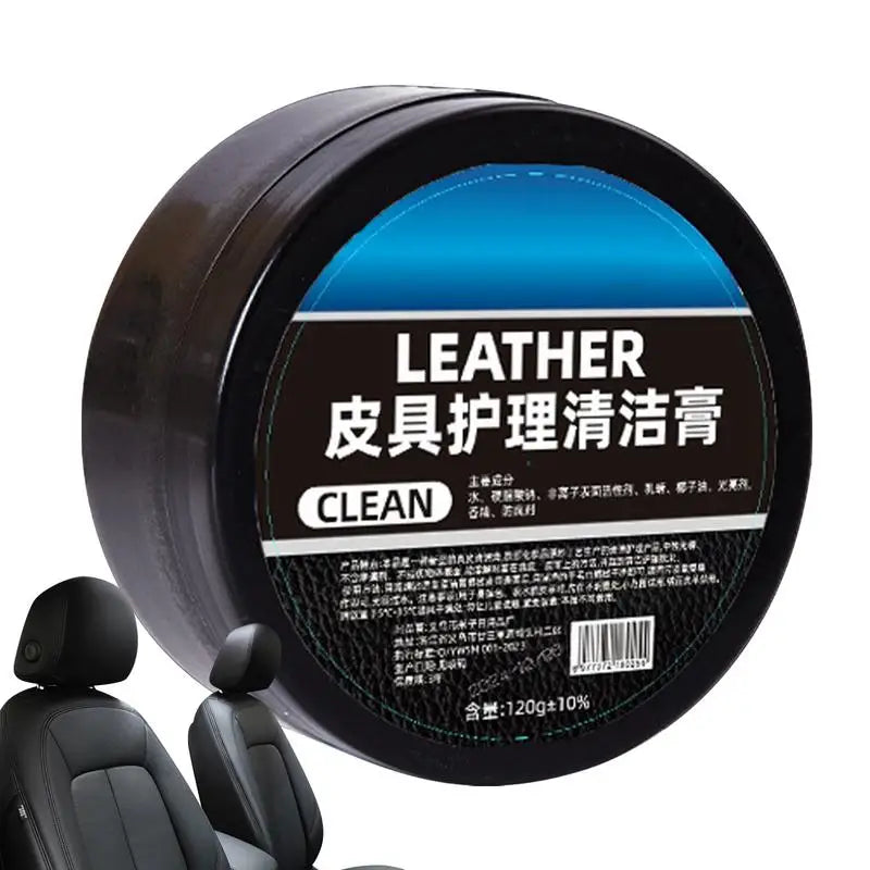 Car Leather Interior Cleaner Long Lasting Car Seats Polishing Nourishment Care Leather Care Cream for Leather Shoes Furniture