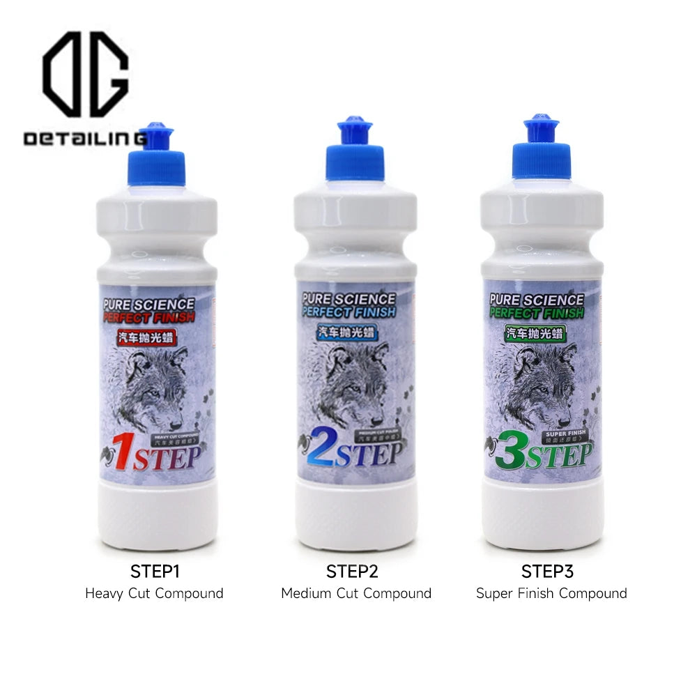 DETAILING 500ml Car Polishing Agent Cars Body Compound Paint Repair Polish Grinding Compound Scratches Remover Polishing Liquid