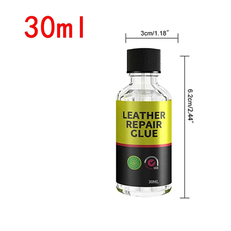 30/ 50ml Liquid Leather Repair Gel Skin Refurbish Tool Holes Scratch Cracks Restorer For Car Seats Sofa Jacket Purse Shoes