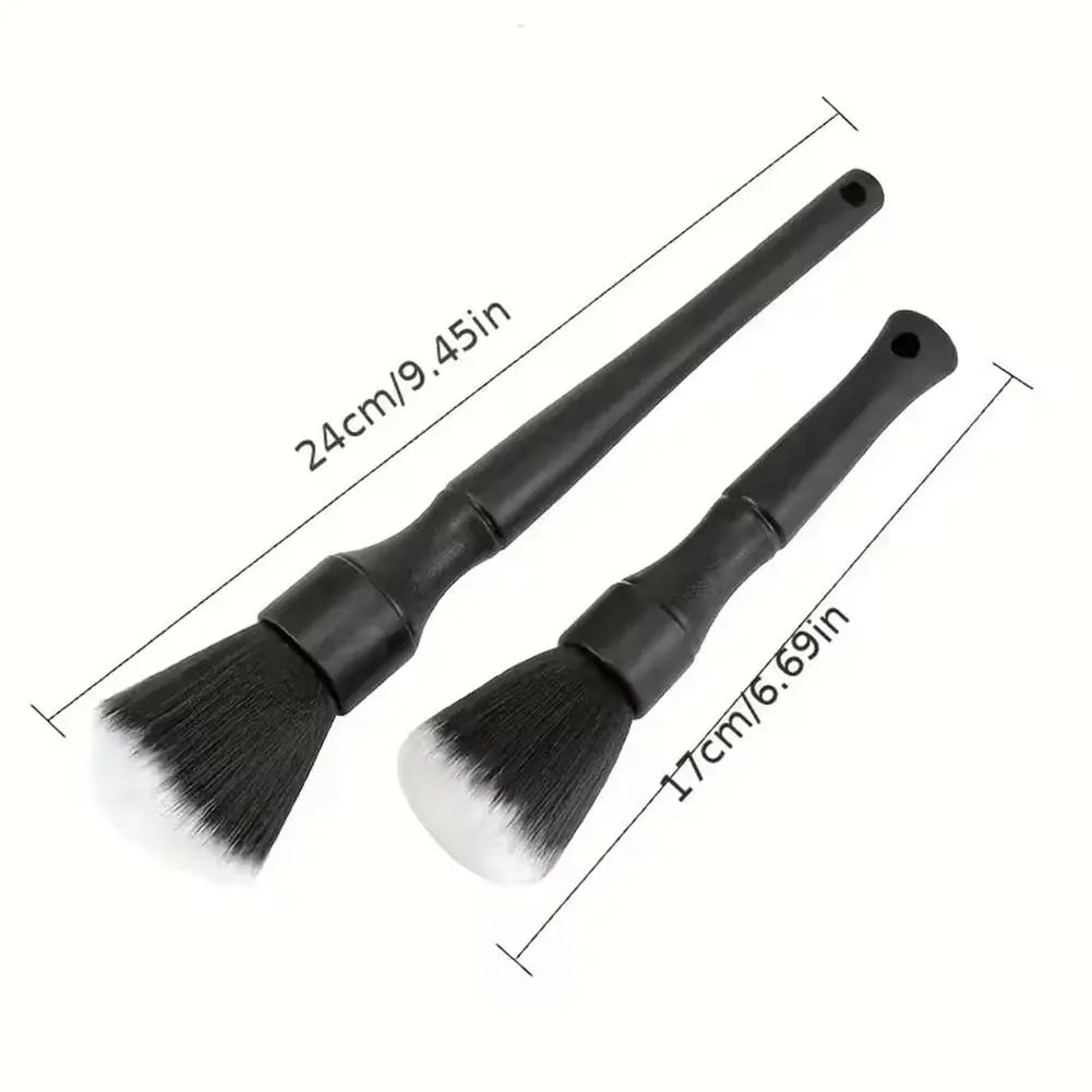 Ultra-Soft Detailing Brush Super Dense Auto Interior Detail Brush With Synthetic Bristles Car Dashboard Duster Brush