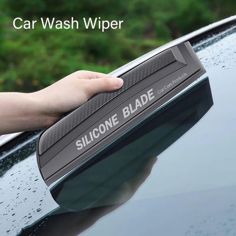 Soft Silicone Handy Squeegee Non-Scratch No Noise No Damage Paint Car Wrap Tools Supplies for Water Window Wiper Drying Blade