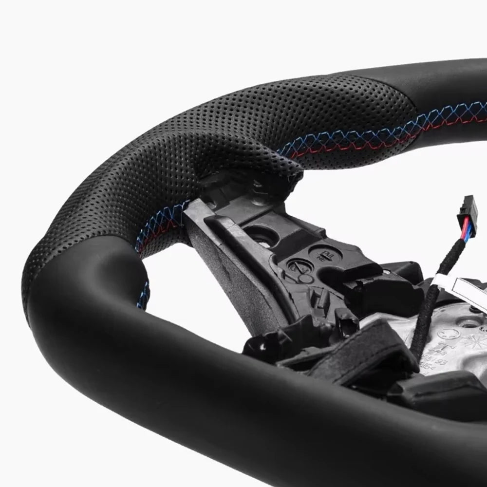 Full Leather Steering Wheel For BMW G20 G30 G31 G38 G32 G11 G12 G14 G15 G16 G29 G01 G02 G05 G06 G07 F90 F91 F92 F3