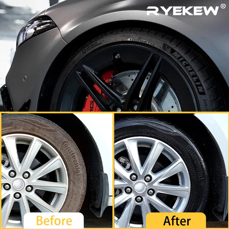 Tyre Gloss Tire Coating Spray Hydrophobic Sealant Wax For Car Wheel Auto Care Re-black Shine Chemistry Filler